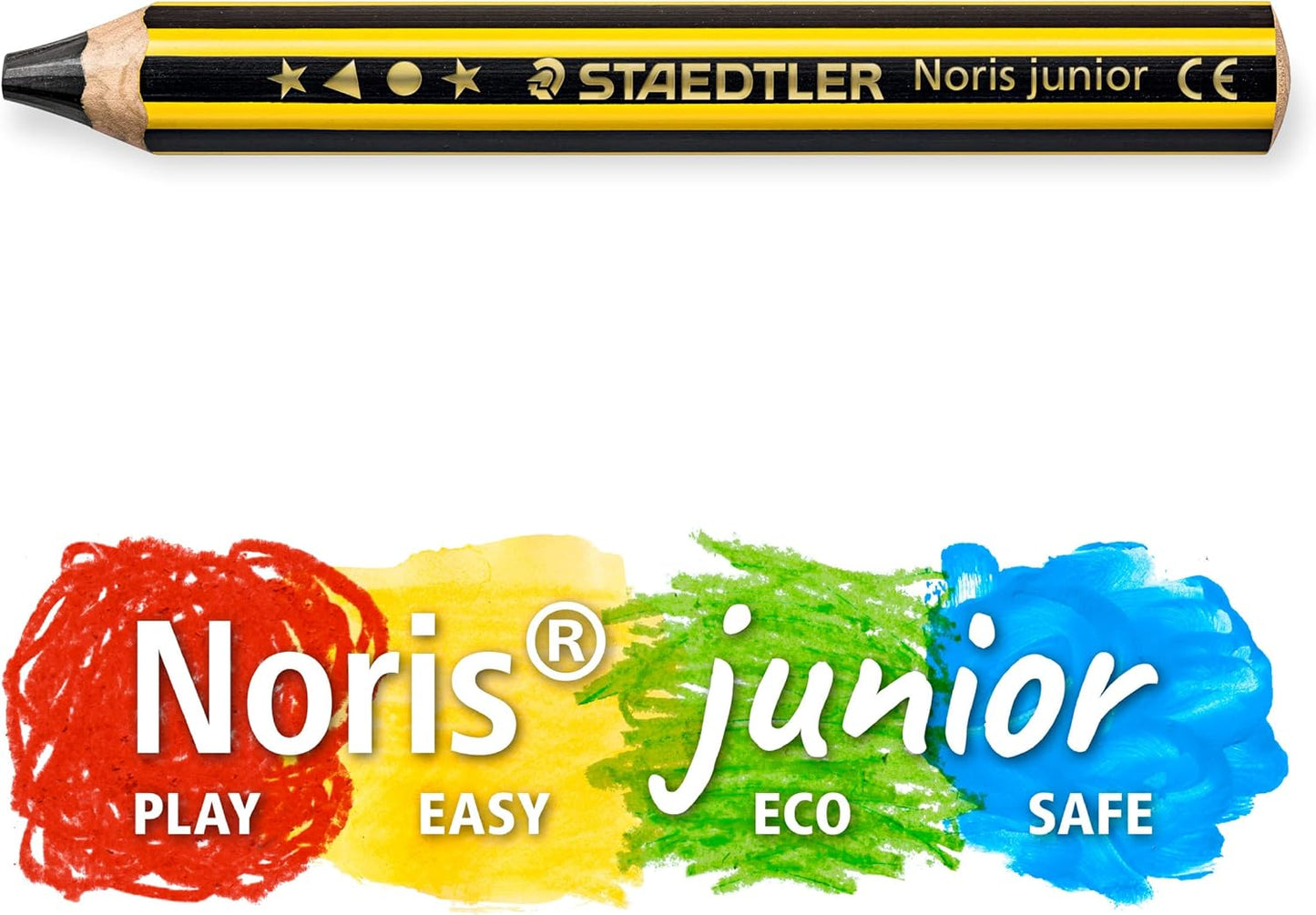 STAEDTLER Noris Jumbo Colouring Markers – Perfect for Young Artists