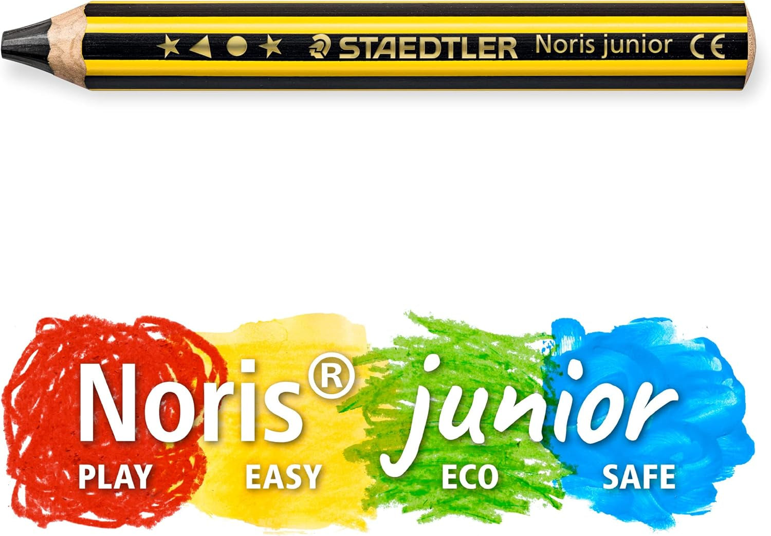 STAEDTLER Noris Jumbo Colouring Markers – Perfect for Young Artists