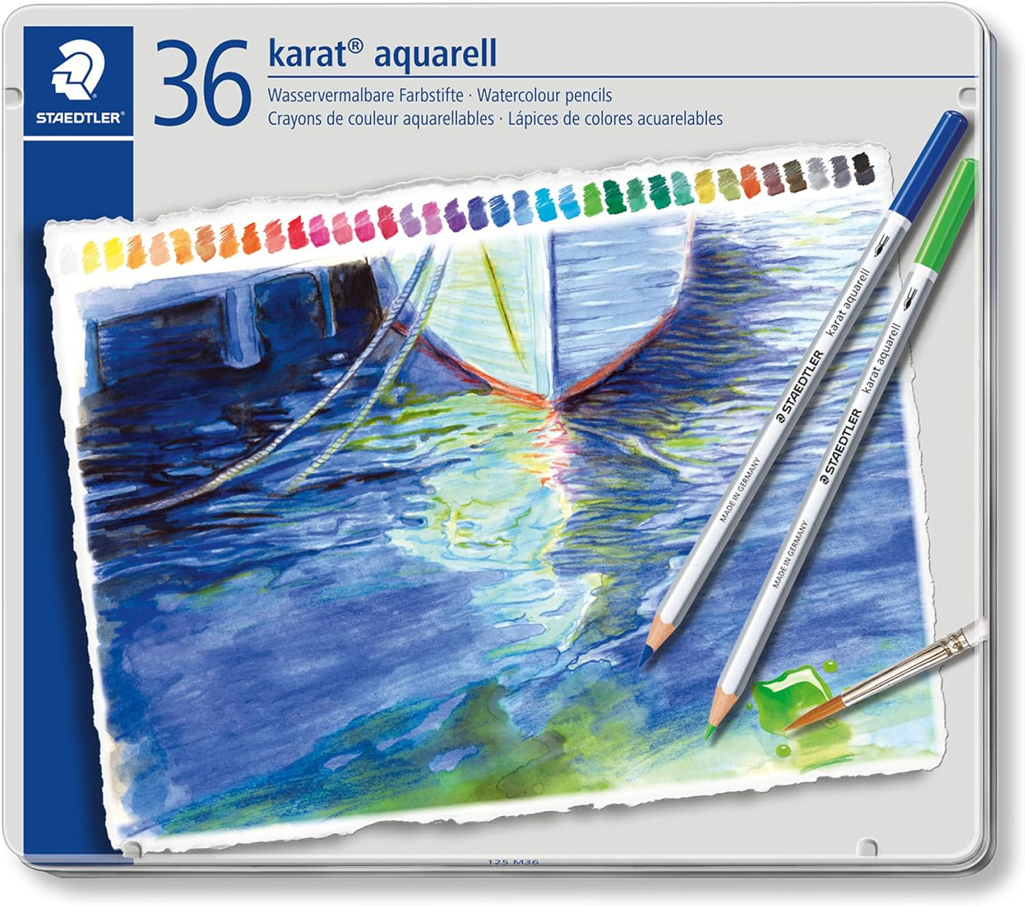 STAEDTLER Karat Aquarell Watercolour Pencils – High-Quality & Versatile for Creative Expression