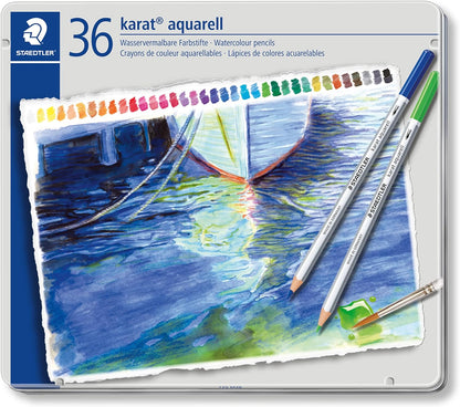 STAEDTLER Karat Aquarell Watercolour Pencils – High-Quality & Versatile for Creative Expression