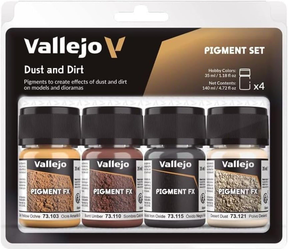 AV Vallejo Pigments Set – Dust & Dirt
