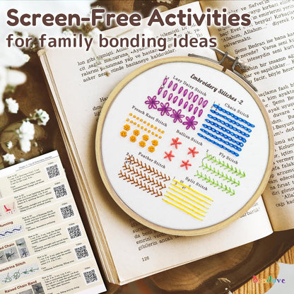 Bradove Embroidery Kit – Embrace Slow Living & Find Inner Peace