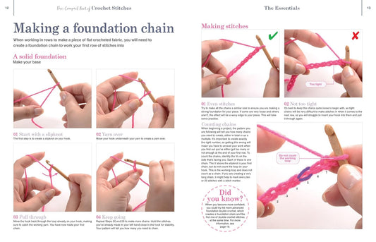 The Compact Book of Crochet Stitches – A Must-Have Guide for Every Crocheter