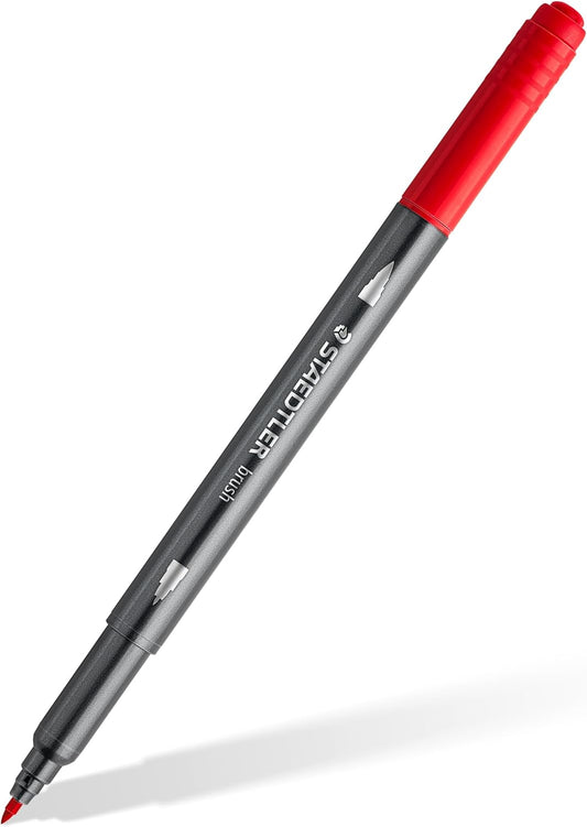 STAEDTLER Double-Ended Watercolour Brush Pens – Versatile & Vibrant for Creative Expression
