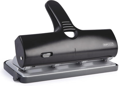 ALU 40 Heavy Duty 4-Hole Punch – Durable, High-Capacity & Effortless