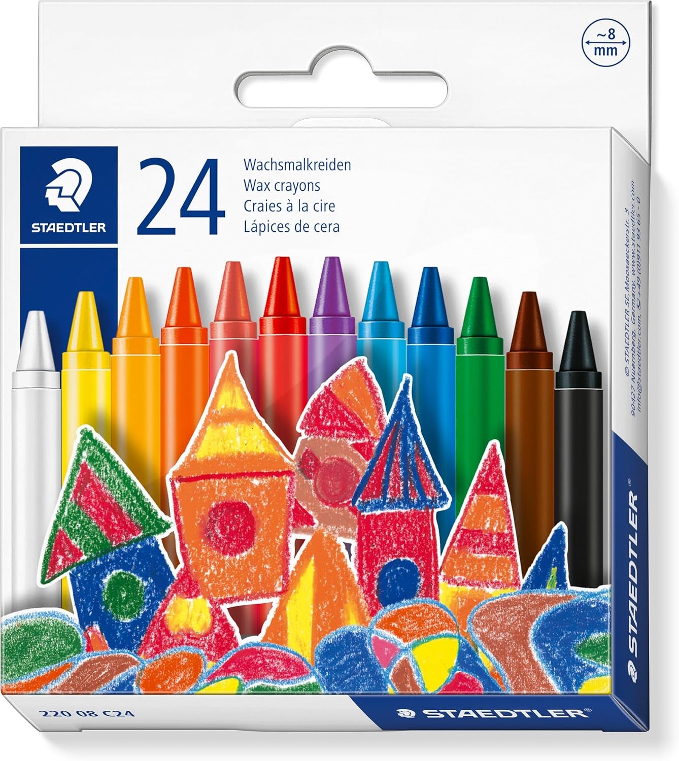 STAEDTLER Wax Crayons – Brilliant Colours for Little Artists