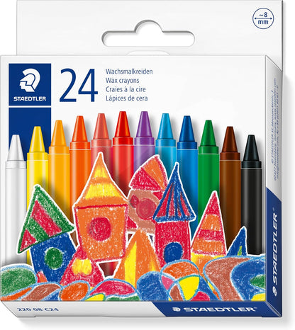 STAEDTLER Wax Crayons – Brilliant Colours for Little Artists