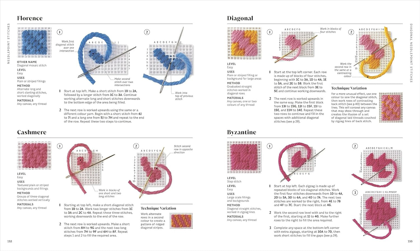 DK’s Embroidery Stitches Step-by-Step – Master 200+ Stitches with Ease
