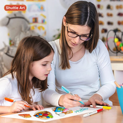 Shuttle Art 30-Colour Permanent Marker Set