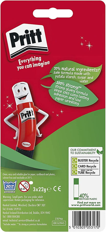Pritt Glue Stick – Child-Friendly, Solvent-Free