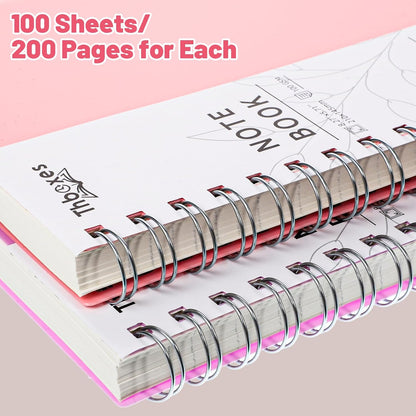 A5 Lined Spiral Notebook – Durable, Organized & Perfect for Everyday Use