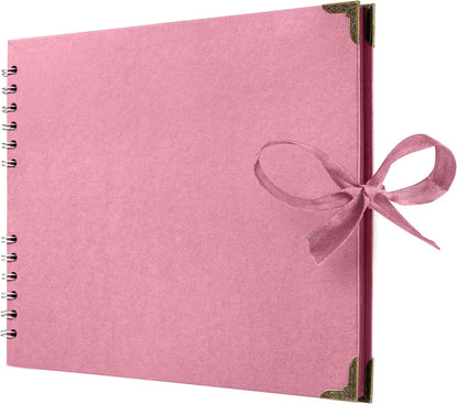 Elegant Scrapbook Memory Book – Preserve & Personalize Your Precious Moments