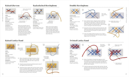 DK’s Embroidery Stitches Step-by-Step – Master 200+ Stitches with Ease