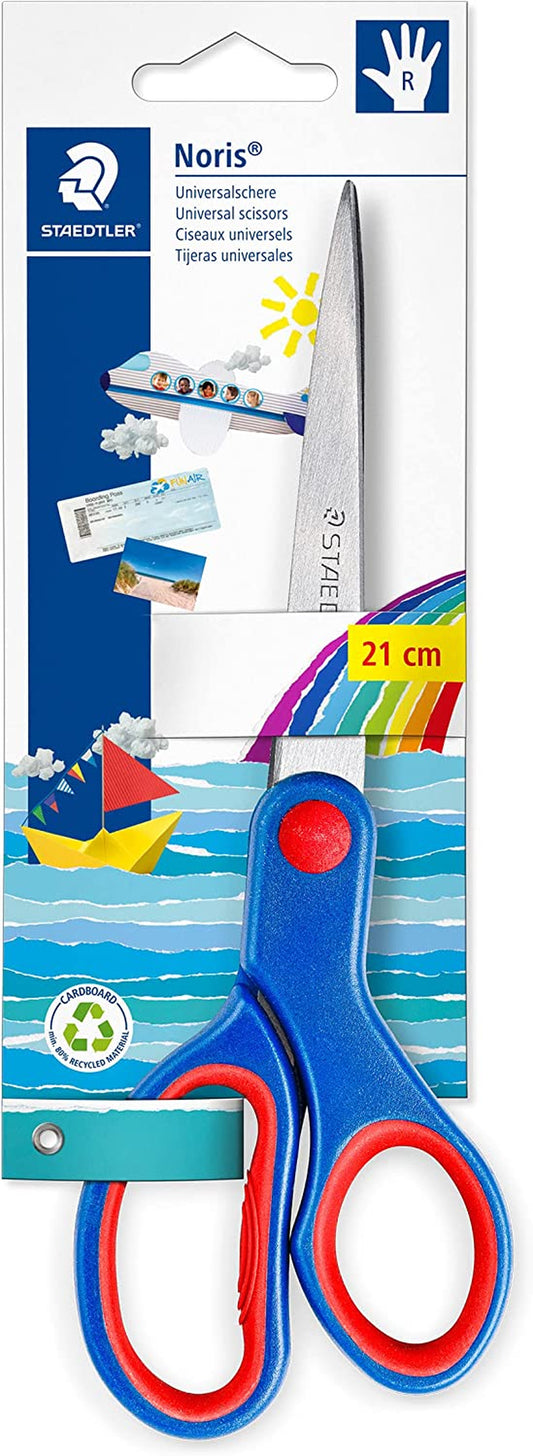 STAEDTLER Noris Right-Handed Scissors – High-Quality Cutting for Children