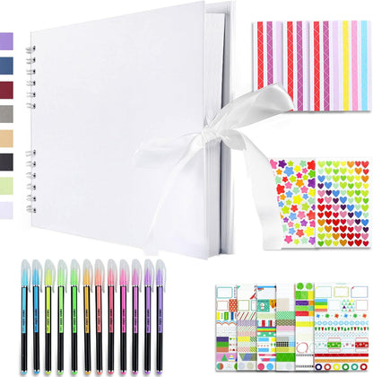 Elegant Scrapbook Photo Album – Preserve & Personalize Your Memories