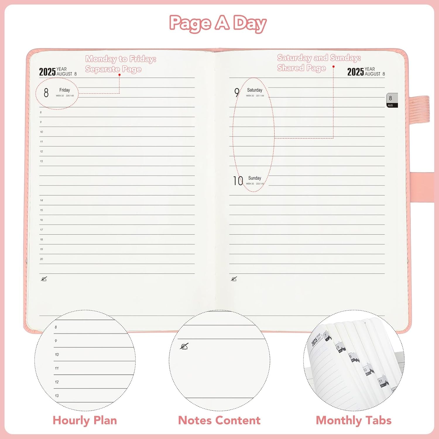A5 Academic Diary 2025-2026 – Elegant, Secure & Perfect for Daily Planning