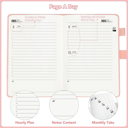 A5 Academic Diary 2025-2026 – Elegant, Secure & Perfect for Daily Planning